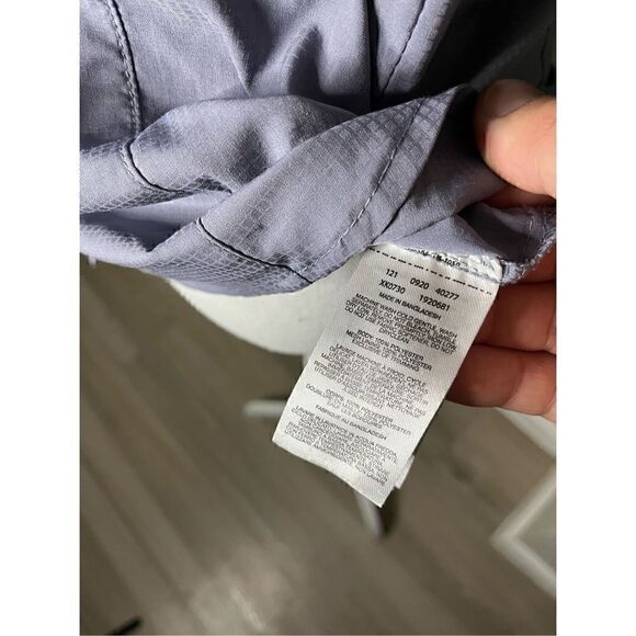 Columbia Gray Kestrel Trail Lite Short Sleeve Button-Up Shirt Size Medium - Picture 5 of 5